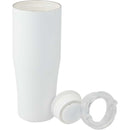 Patti 20 oz Ceramic-Lined Vacuum Tumbler with 360 Lid — White (WH) — blank detail view