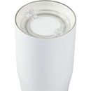 Patti 20 oz Ceramic-Lined Vacuum Tumbler with 360 Lid — White (WH) — blank detail view