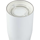 Patti 20 oz Ceramic-Lined Vacuum Tumbler with 360 Lid — White (WH) — blank detail view