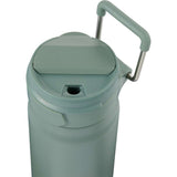 Kara 24 oz Recycled Insulated Bottle with Swivel Lid — Sage (SG) — blank detail view — 32