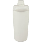 Wellable™ 20 oz Vacuum Insulated Shaker Bottle — Cream (CR) — blank back view — 10