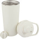 Wellable™ 20 oz Vacuum Insulated Shaker Bottle — Cream (CR) — blank detail view