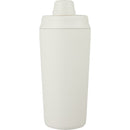 Wellable™ 20 oz Vacuum Insulated Shaker Bottle — Cream (CR) — blank front view