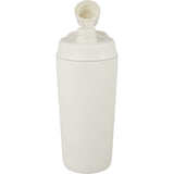 Wellable™ 20 oz Vacuum Insulated Shaker Bottle — Cream (CR) — blank front view — 4