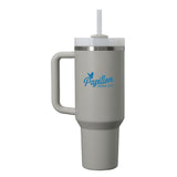Stanley Quencher H2.O FlowState™ Tumbler 40 oz — ASH — decorated front view — 34