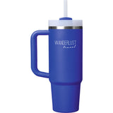 Stanley Quencher H2.O FlowState™ Tumbler 30 oz — Cobalt (CBT) — decorated front view — 50