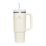 Stanley Quencher H2.O FlowState™ Tumbler 30 oz — Cream (CR) — decorated front view — 21
