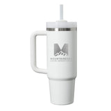 Stanley Quencher H2.O FlowState™ Tumbler 30 oz — Frost (FRST) — decorated front view — 8
