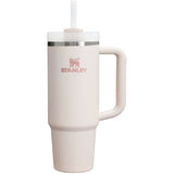 Stanley Quencher H2.O FlowState™ Tumbler 30 oz — Rose Quartz (RSQTZ) — blank back view — 44
