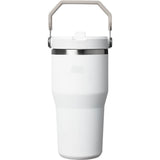 Stanley IceFlow™ Flip Straw Tumbler 20 oz — Frost (FRST) — blank front view — 8