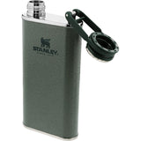 Stanley Easy Fill Wide Mouth Flask 8 oz — Green — blank left angle — 10
