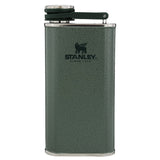 Stanley Easy Fill Wide Mouth Flask 8 oz — Green — blank front view — 7
