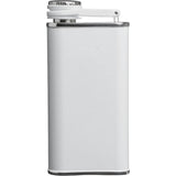 Stanley Easy Fill Wide Mouth Flask 8 oz — Hammertone Frost — blank front view — 18