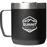 Stanley Legendary Camp Mug 12 oz — Black (BK) — decorated product view — 25