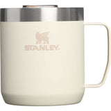 Stanley Legendary Camp Mug 12 oz — Cream (CRM) — blank back view — 10