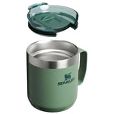 Stanley Legendary Camp Mug 12 oz — Green (GR) — blank front view — 21