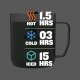 Stanley Legendary Camp Mug 12 oz — Green (GR) — blank front view — 19