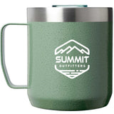 Stanley Legendary Camp Mug 12 oz — Green (GR) — decorated product view — 17