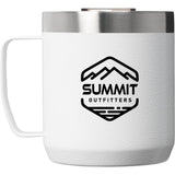 Stanley Legendary Camp Mug 12 oz — Hammertone Frost — decorated front view — 30