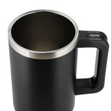 Pinnacle 40oz Vacuum Insulated Travel Tumbler — Black (BK) — blank product view — 26