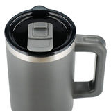 Pinnacle 40oz Vacuum Insulated Travel Tumbler — Gray (GY) — blank product view — 52