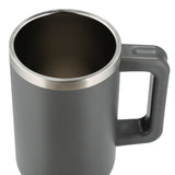 Pinnacle 40oz Vacuum Insulated Travel Tumbler — Gray (GY) — blank product view — 50