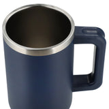 Pinnacle 40oz Vacuum Insulated Travel Tumbler — Navy (NY) — blank product view — 16