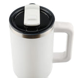 Pinnacle 40oz Vacuum Insulated Travel Tumbler — White (WH) — blank product view — 5