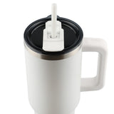 Pinnacle 40oz Vacuum Insulated Travel Tumbler — White (WH) — blank product view — 7