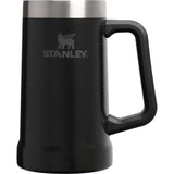Stanley Adventure Big Grip Stein 24 oz — Hammertone Black — blank back view — 5