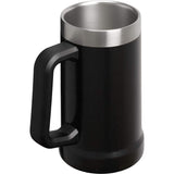 Stanley Adventure Big Grip Stein 24 oz — Hammertone Black — blank right angle — 4