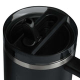 Stanley Quencher ProTour Flip Straw Tumbler 40 oz — Black (BK) — blank detail view — 27
