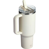 Stanley Quencher ProTour Flip Straw Tumbler 40 oz — Cream (CR) — blank right angle — 20