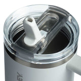 Stanley Quencher ProTour Flip Straw Tumbler 40 oz — Frost (FRST) — blank detail view — 6