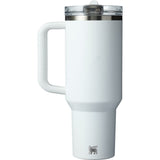 Stanley Quencher ProTour Flip Straw Tumbler 40 oz — Frost (FRST) — blank front view — 3