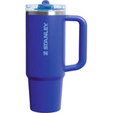 Stanley Quencher ProTour Flip Straw Tumbler 30 oz — Cobalt (CBT) — blank back view — 46