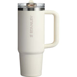 Stanley Quencher ProTour Flip Straw Tumbler 30 oz — Cream (CR) — blank back view — 16