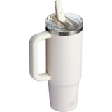 Stanley Quencher ProTour Flip Straw Tumbler 30 oz — Cream (CR) — blank right angle — 14
