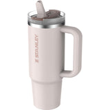 Stanley Quencher ProTour Flip Straw Tumbler 30 oz — Rose Quartz (RSQTZ) — blank left angle — 37