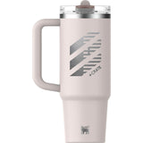 Stanley Quencher ProTour Flip Straw Tumbler 30 oz — Rose Quartz (RSQTZ) — decorated front view — 33