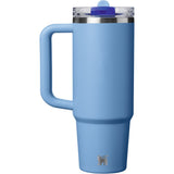 Stanley Quencher ProTour Flip Straw Tumbler 30 oz — Sky Blue — blank front view — 3