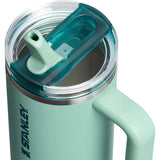 Stanley Quencher ProTour Flip Straw Tumbler 30 oz — Spring Green (SPG) — blank product view — 31