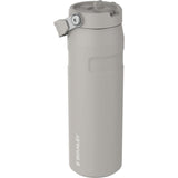 Stanley IceFlow Aerolight Flip Straw Water Bottle 24 oz — ASH — blank right angle — 18
