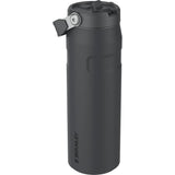 Stanley IceFlow Aerolight Flip Straw Water Bottle 24 oz — Black (BK) — blank right angle — 14