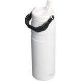 Stanley IceFlow Aerolight Flip Straw Water Bottle 24 oz — Chalk — blank right angle — 27