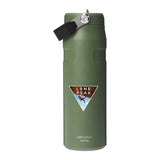 Stanley IceFlow Aerolight Flip Straw Water Bottle 24 oz — Dried Pine — decorated front view — 7