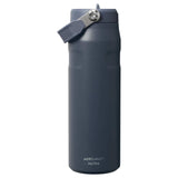 Stanley IceFlow Aerolight Flip Straw Water Bottle 24 oz — Twilight — blank front view — 3