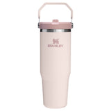 Stanley IceFlow™ 2.0 Flip Straw Tumbler 30oz — Rose Quartz (RSQTZ) — blank back view — 22