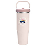 Stanley IceFlow™ 2.0 Flip Straw Tumbler 30oz — Rose Quartz (RSQTZ) — decorated front view — 19