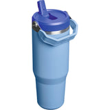 Stanley IceFlow™ 2.0 Flip Straw Tumbler 30oz — Sky Blue — blank right angle — 4